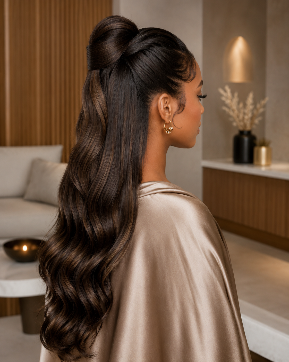 Luxury hair extensions and premium styling at Maison of Braids